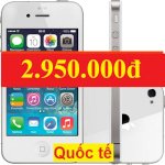 Giá Shock Iphone 4S, Chưa Active Giá 2.950.000Đ
