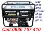Máy Phát Điện Xăng Hyundai Hy9000Le  Công Suất  6Kw.