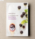 Mặt Nạ Innisfree It's Real Squeeze Mask Black Berry Giá 27K