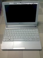 Laptop Mini Gateway Lt28 - Máy Nguyên Bản, Đẹp Như Mới, Màu Trắng Như Hình