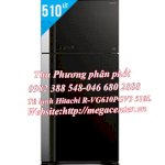 Tủ Lạnh Hitachi R-Vg610Pgv3 510 Lít  Hai Cánh Sang Trọng Hiện Đại.