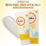 Kem Chống Nắng Natural Sun Eco Baby Mild Sun Spf30 The Face Shop 160K,169K,174K