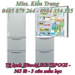 Bán Tủ Lạnh Hitachi Sg31Bpg - 305L, Sg37Bpg - 365L, Tủ Lạnh Hitachi 3 Cửa, Bạc!