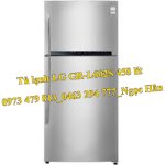Tủ Lạnh Lg Gr-L602S, Tủ Lạnh Lg Gr-L602S 458 Lít, 2 Cửa, Ngăn Đá Trên