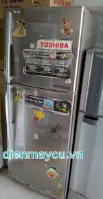 Tủ Lạnh Cũ Toshiba 320 Lít, Tủ Bảo Hành 12 Tháng