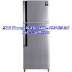 Giá Phân Phối: Tủ Lạnh Sj-X400Em-Sl, Sj-X400Em-Bk 2 Cánh Sharp 397L Inverter