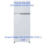 Chuyên Phân Phối Tủ Lạnh Toshiba Gr-Tg41Vpdz 359 Lít ,2 Cánh Mặt Gương