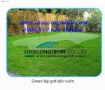 Tư Vấn, Thiết Kế, Thi Công Mini Golf Sân Vườn, Trong Nhà Uy Tín