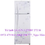 Phân Phối Tủ Lạnh Lg 272 Lít: Lg Gn-L275Bf, Lg Gn-L275Bs Chính Hãng, Giá Rẻ