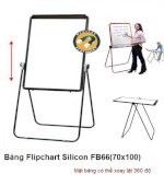 Bảng Flipchart, Bảng Kẹp Giấy Flipchart Giá Rẻ, Bảng Flipchart Silicon Fb66
