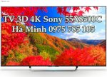 Tv 4K Sony 55X8500C 55 Inch, Android, 3D, 800Hz