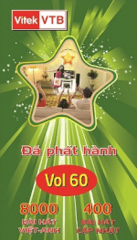 Đĩa Karaoke Vitek Vol 60