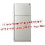 Tủ Lạnh Sharp Sj-P585M-Sl 585 Lít 2 Cửa, Màu Bạc Chính Hãng, Giá Rẻ