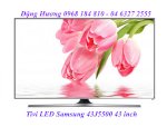 Phân Phối Dự Án: Tivi Led Samsung 43J5500 43 Inch Internet
