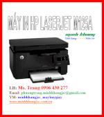 Máy In Hp Laserjet Pro Mfp M125A, In, Scan, Copy, Laser