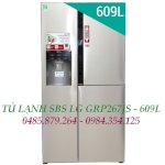 Bán Tủ Lạnh Lg 609L, 629L, Tủ Lạnh Sbs Lg 609L Gr-P267Js, 629L Gr-R267Js Giá Rẻ!