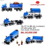 Lego Xếp Hình_Mô Hình Xe Container
