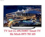 Tivi Led 4K Lg 49Uf690T, 49Uf690 Smart Tv 49 Inch Chính Hãng