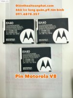 Pin Motrola V8- Pin Bx40