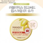 Son Tẩy Tế Bào Chết Trị Thâm Môi Lovely Meex Mango Seed Lip Scrub The Face Shop