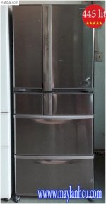 Tủ Lạnh Cũ National Nr-F450T 445L ,6 Cửa ,Gas R600A