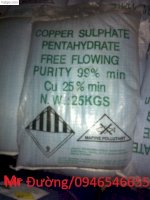 Đồng Sulphate,Magie Sulphate,Calcium Nitrate,Mono Kali Photphate