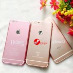 Ốp Giả 6S Rosegold Iphone 6G