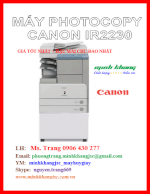 Máy Photocopy Canon Ir 2230, Canon Ir 2230.Bảo Hành 12 Tháng Và Bảo Trì Tận Nơi