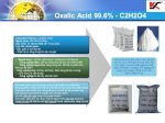 Oxalic Acid 99.6% - C2H2O4