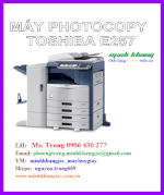 Máy Photocopy Toshiba E-Studio 257, Photo Chuyên Nghiệp. Bh 24 Tháng