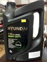 Nhớt Hyundai Xteer Heavy Duty 15W40 6L Máy Dầu