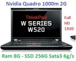 Lap Levono Thinkpad W520 Core I7 Ram 8Gb Hdd 320Gb Card Rời Nvidia 2Gb