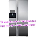 Tủ Lạnh Side By Side Hitachi R-M700Gpgv2(Gbk/Gs), 3 Cửa, 584 Lít Làm Đá Tự Động