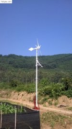 Lắp Máy Phát Điện Gió-Tuabin Gió