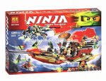 Lắp Ráp Ninjago 10402 Thuyền Rồng Cải Tiến Của Sư Phụ Ninja