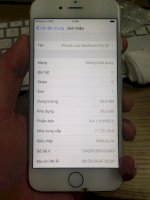 Apple Iphone 6 Lock 64Gb Gold Mất Vân Tay