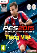 Pes 2015 Việt Hóa - Pro Evolution Soccer 2015 Việt Hóa - 4Dvd - Patch 7.0