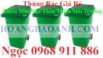 Khuyến Mãi Lớn Thùng Đựng Rác, Thùng 120 Lít, 240L, 660L, 1000L