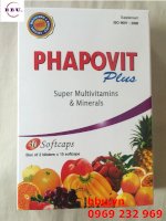 Phapovit Plus - 30 Viên Bổ Sung Vitamin Và Khoáng Chất