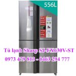 Phân Phối Tủ Lạnh 4 Cánh Sharp Sj-Fx630V-St 630 Lít, Inverter Chính Hãng