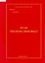 Bán Sổ Ghi Nội Dung Sinh Hoạt
