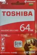 Thẻ Nhớ Class 10 Micro Sd Toshiba 64Gb (48Mb/S)