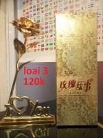 Hoa Hồng Mạ Vàng Loại 1 2 Và 3