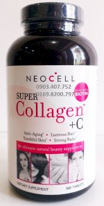 Neocell Biotin Super Collagen +C Type 1&Amp;3 360 Viên Của Mỹ. Collagen Đẹp Da