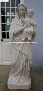 Tượng Mẹ Maria Bồng Con, Tượng Đức Mẹ Và Chúa Hài Đồng, Tượng Đức Mẹ Maria Đá