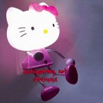 Đèn Ngủ Mèo Hello Kitty Cảm Ứng