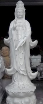 Tượng Phật Quan Âm Đứng Bằng Đá, Tượng Phật Bà Đứng, Tượng Quan Âm