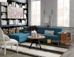 Ghế Sofa Nỉ Màu Xanh Nổi Bật & Đẹp Mắt Dh176