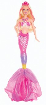 Nàng Tiên Cá Barbie 2 In 1: Phiên Bản Chuyển Đổi Tóc Và Đuôi Cá Mh 2032