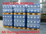 Oxy H2O2 50%, 30Kg/Can, Hàn Quốc